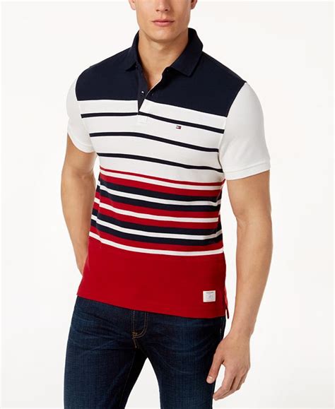 <strong>Men's</strong> Knit Long Sleeve Striped-Trim <strong>Polo Shirt</strong> $118. . Macys mens polo shirts